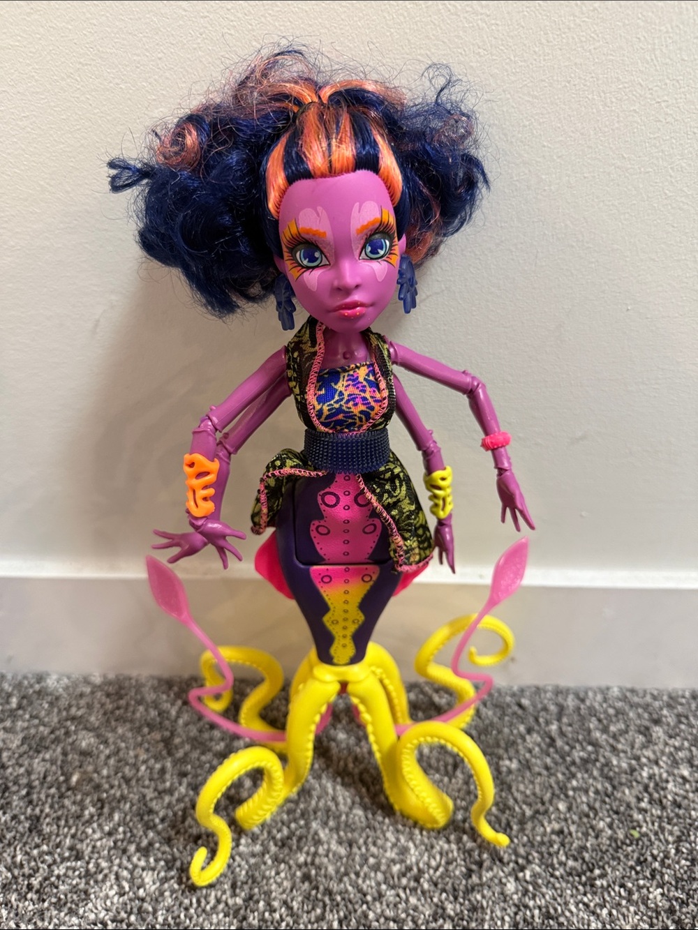 Monster High Cala Marie Great Scarrier Reef Doll